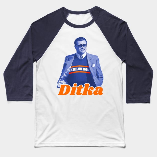 Ditka Baseball T-Shirt by darklordpug